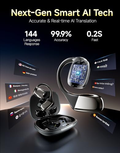 JOYHOOD C35 Translation Earbuds 144 Languages Wireless Bluetooth Dynamic Driver 20Hz-20kHz