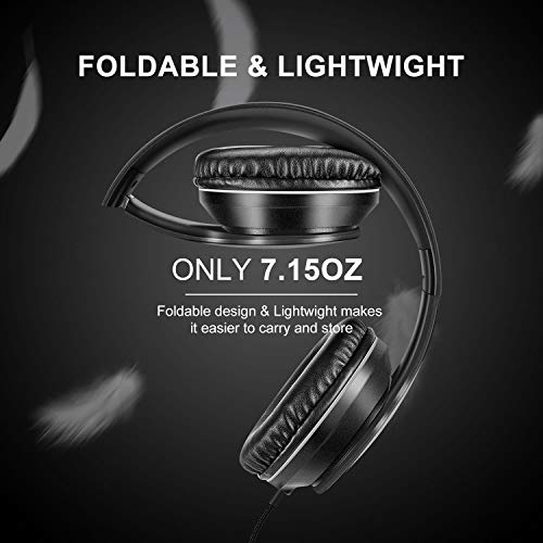 LORELEI X6 40 mm Wired Over-Ear Headphones with 3.5mm Jack, 20 Hz - 20 KHz, 110 dB Sensitivity, Plastic Enclosure