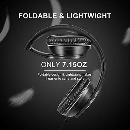 LORELEI X6 40 mm Wired Over-Ear Headphones with 3.5mm Jack, 20 Hz - 20 KHz, 110 dB Sensitivity, Plastic Enclosure