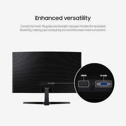 Samsung 27" LS27D366GANXZA FHD 1080p 100Hz LED Curved Computer Monitor