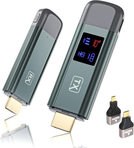 TTQ TR60-Green HDMI Wireless Transmitter/Receiver 4K 60Hz Metal
