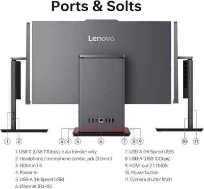 Lenovo 23.8" 12SC 1920x1080 FHD IPS All-in-One Computer