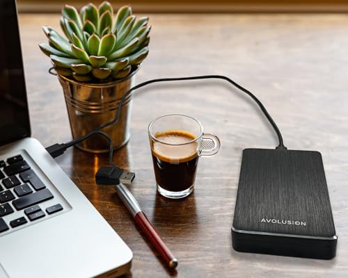 Avolusion M2 1TB External Hard Drive USB 3.0 7200 RPM 8MB Cache 2.5 Inch HDD