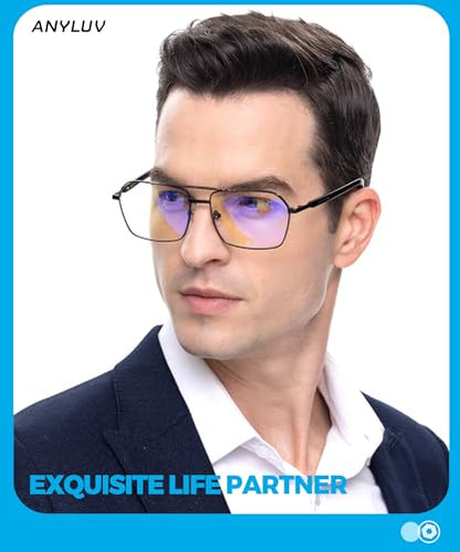 ANYLUV Medium AN4528-1 Blue Light Blocking Reading Glasses