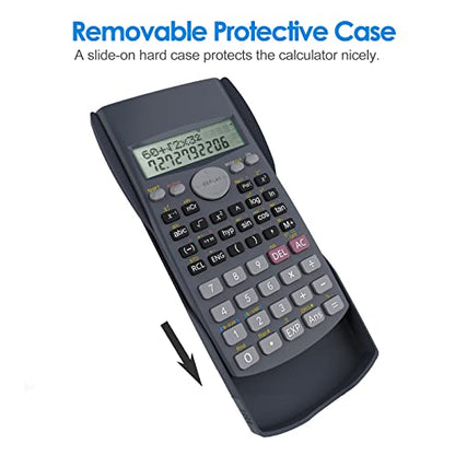 Helect 0.63" x 0.33" H-1002- LCD Engineering Scientific Calculator