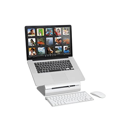 Rain Design iLevel2 Adjustable Height Laptop Stand 8.8 x 10.1 x 7.9 inches Silver