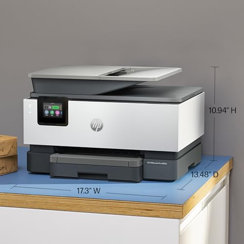HP OfficeJet Pro 9125e ADF Printer, 1200 x 1200 dpi, Color Output, Inkjet