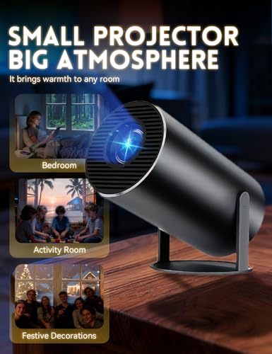Realm Portal Portable Projector 1920 x 1080 LCD Tabletop Mount