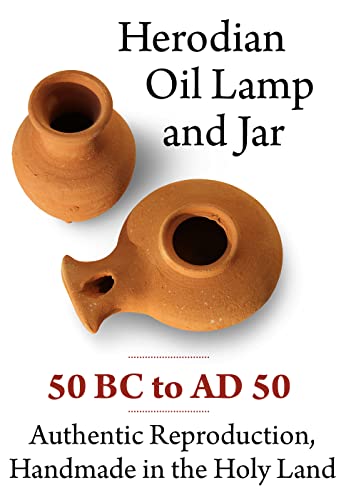 THE JERUSALEM GIFT SHOP SINCE 2004 4x1.2x3.2 in HOL Handmade Oil Lamp