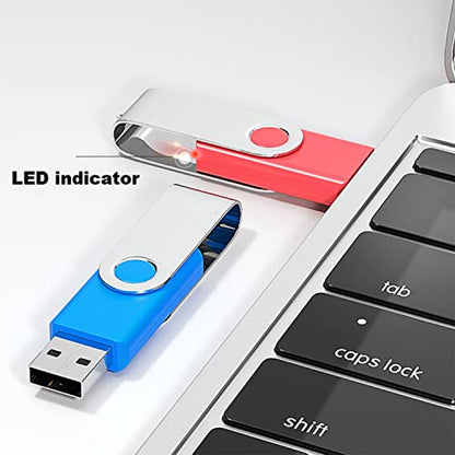 Maspen 2 Pack 64GB USB Flash Drive USB 2.0 Thumb Drives - Model 645635038662