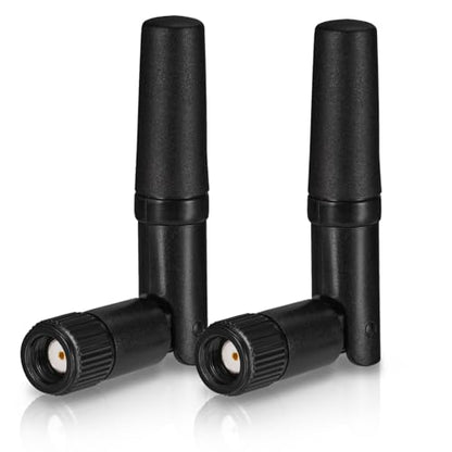 Eightwood 2-Pack EWAN0272GE WiFi Antenna Dual Band 2.4GHz 5GHz RP-SMA