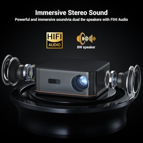 HAPPRUN 300'' JQ820 1920x1080 60Hz LCD Projector