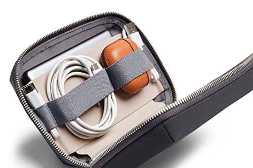 Bellroy Compact Tech Kit ETKB-SLT-230 Small Fabric Zipper Closure Slate