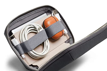 Bellroy Compact Tech Kit ETKB-SLT-230 Small Fabric Zipper Closure Slate