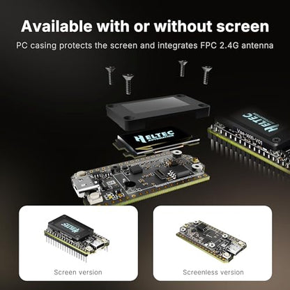 Heltec 2.04" x 0.61" x 1" HTIT-WB32LAF 512KB RAM 384KB Storage ARM Cortex A5 Single Board Computer