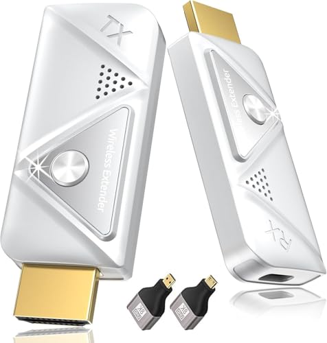 Elalight Wireless HDMI Transmitter and Receiver, DT257W-H, 4K Decoding, Ultra Low Latency, Long Range