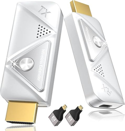 Elalight Wireless HDMI Transmitter and Receiver, DT257W-H, 4K Decoding, Ultra Low Latency, Long Range