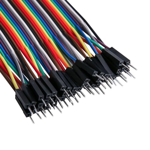 ELEGOO 120pcs Dupont Wire Kit Male to Female, Male to Male, Female to Female Connection Cables