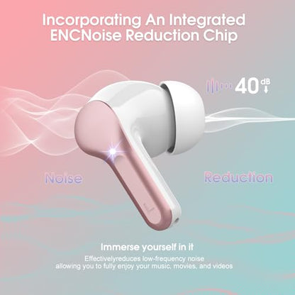 BESNOOW I53 In-Ear Bluetooth Earbuds Wireless 5.4 IP7 Water Resistant