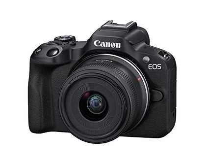 Canon EOS R50 RF-S18-45mm F4.5-6.3 IS STM Lens Kit 24.2MP APS-C 4K Mirrorless Camera