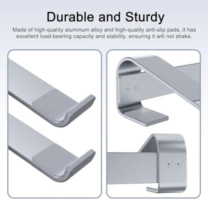 MOKURU 10.2 x 9.8 x 2.6 inches Aluminum Laptop Stand MS3211