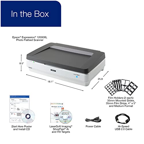 Epson Expression 12000XL-PH 2400 dpi Flatbed Scanner