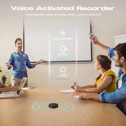 Lymorvex 72GB REC-16G WAV USB Digital Voice Recorder
