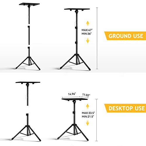 Facilife Adjustable Portable Projector Stand ZJJA77-2-SBN
