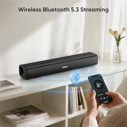 Saiyin DS6301HA Soundbar Wall Mount Stereo Speaker 60 Watts ABS