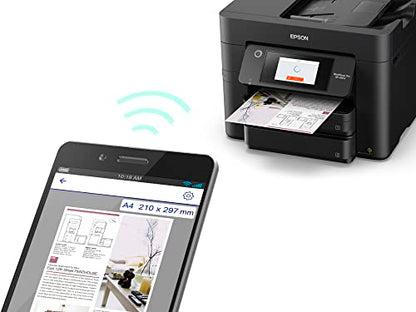 Epson WorkForce Pro 4834 All-in-One Multifunction Printer, 4800 x 2400, 25 ppm, Inkjet