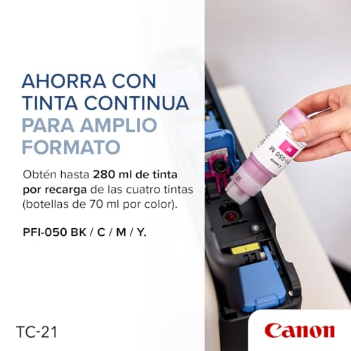 Canon TC-21 Inkjet Printer 1200 x 1200 dpi Color Print 99 lbs Wireless