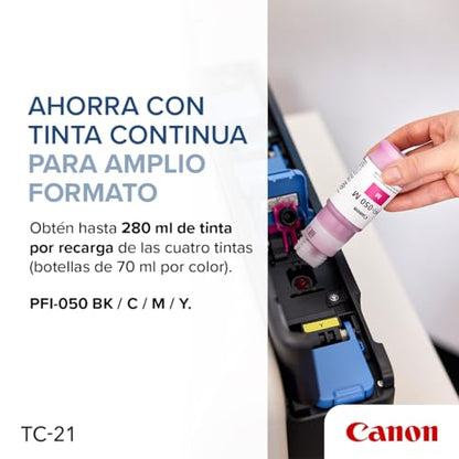 Canon TC-21 Inkjet Printer 1200 x 1200 dpi Color Print 99 lbs Wireless