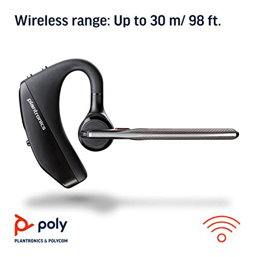 Plantronics Voyager 5200 UC Bluetooth Mono Headset - Model 8541728092 - Noise Canceling - Wireless Technology