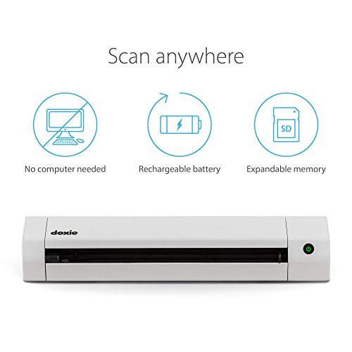 Doxie 12.2" Go SE Receipt Scanner 600dpi