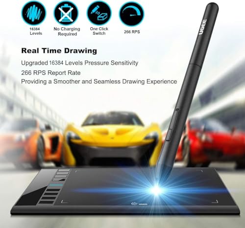 UGEE M708 10x6 1920x1080 USB Tablet