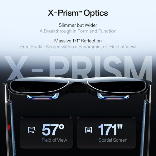 XREAL 171 Inches X1112 1920 x 1080 120Hz OLED Smart Glasses