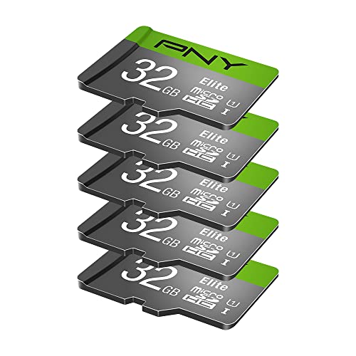 PNY 32GB Elite Class 10 U1 microSDHC Flash Memory Card - 100MB/s Read Speed