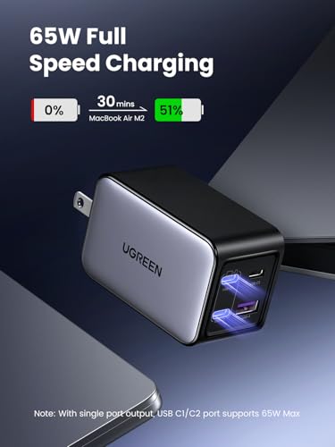 UGREEN 65W 4-Port USB Type C Wall Charger Model: X559
