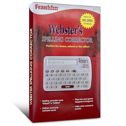 Franklin 8.11x5.55x1.42 Inches NCS-100 5 ounces Compact Spelling Corrector