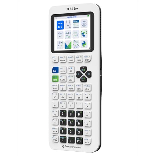 Texas Instruments 2.8 Inches TI-84 Evo LCD Graphing Calculator