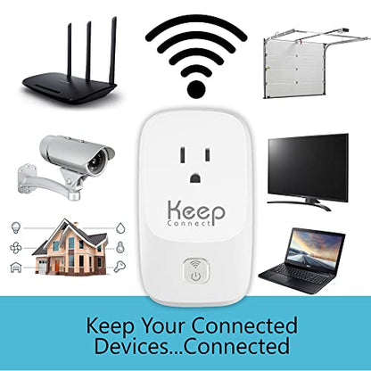 Keep Connect 1 Count MAX B07MCRQPCS 2.4GHz Single-Band WPS Wireless Router