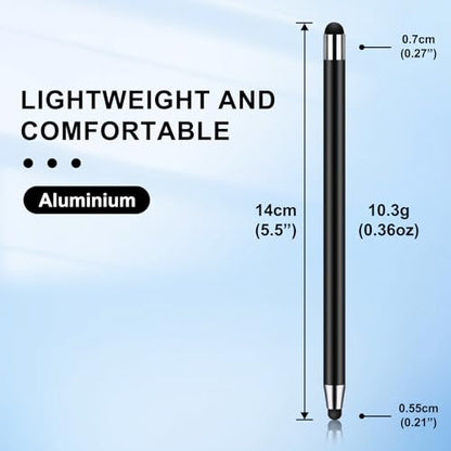 SLKIJDHFB 10 Pack Stylus Pen GOOD1 Universal Compatibility Touch Screen Pens 2-in-1 with Dual Rubber Tips