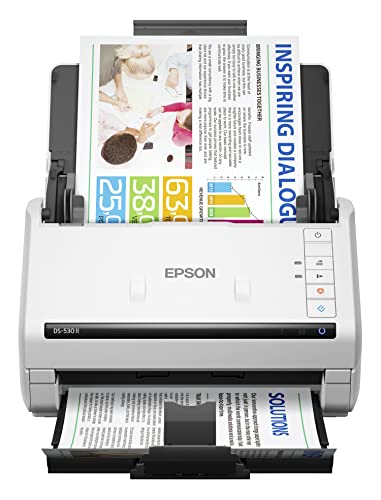 Epson B11B261202 Document Scanner USB 600 dpi 30 Bits CCD