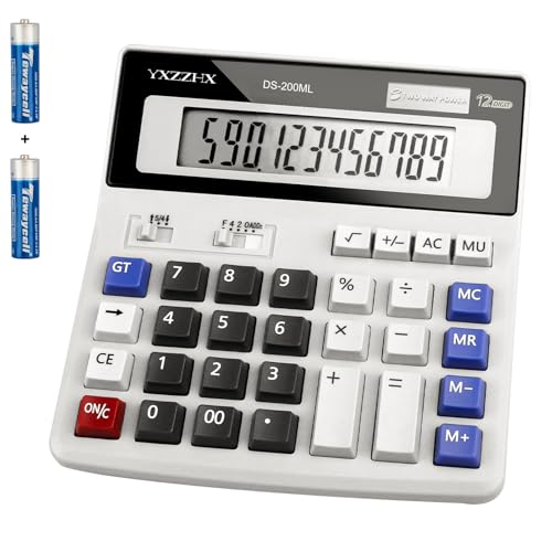 yxzzhx Standard Function Calculator 4.68 Inch LCD Display
