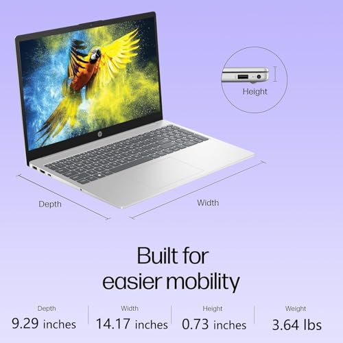 HP 15.6" Laptop 1920x1080 IPS 16GB DDR4 256GB SSD Intel N100
