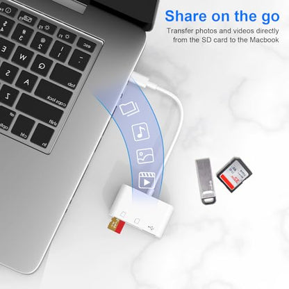 YGKSAA 1.0 Count USB Type C SD Card Reader