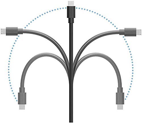 SISSFO 6ft USB Type-C & Micro USB Fast Charger GS-50210A