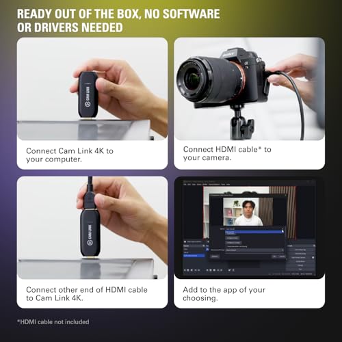 Elgato 20GAM9901 1080p, 4K 60fps USB 3.0 Capture Card