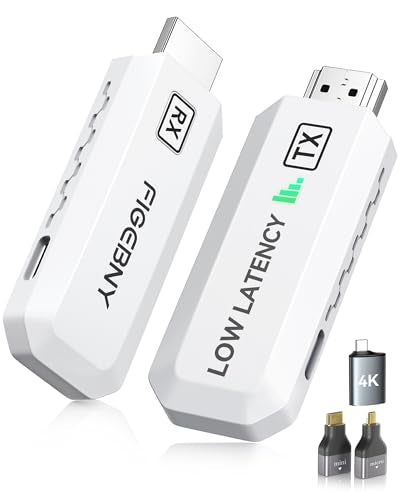 FIGEBNY 4K Wireless HDMI Transmitter and Receiver Model S6
