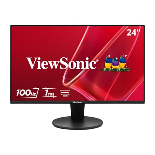 ViewSonic 24 Inch VS2447M FHD 1080p 100Hz LCD Monitor
